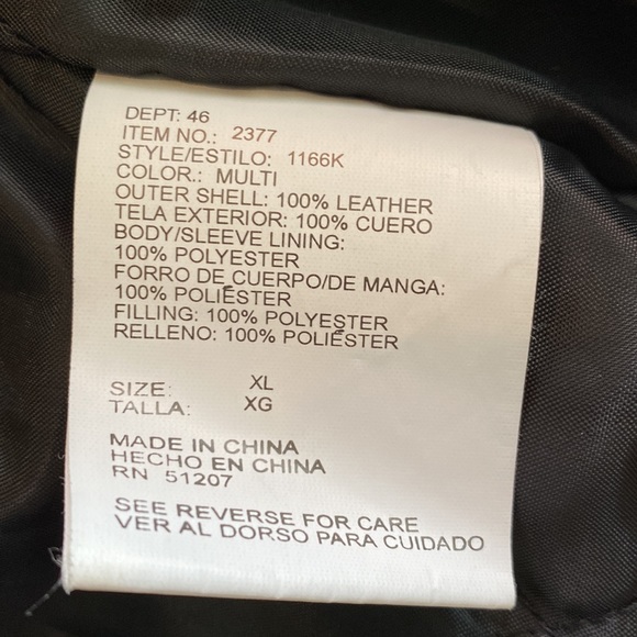 Tampa Bay Buccaneers bomber jacket - Picture 5 of 5